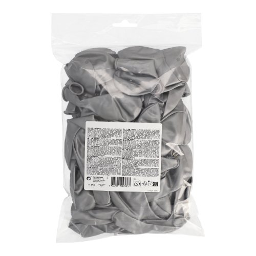 42000 Luftballons Ø 25 cm silber