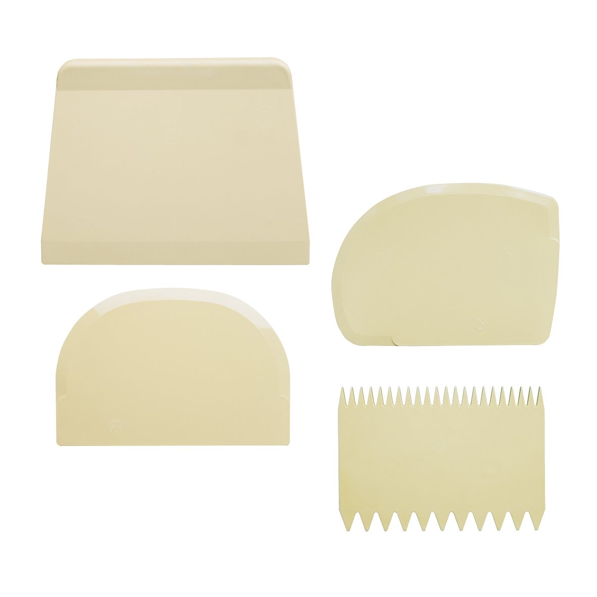 SB-Teigschaber Set 4 tlg.