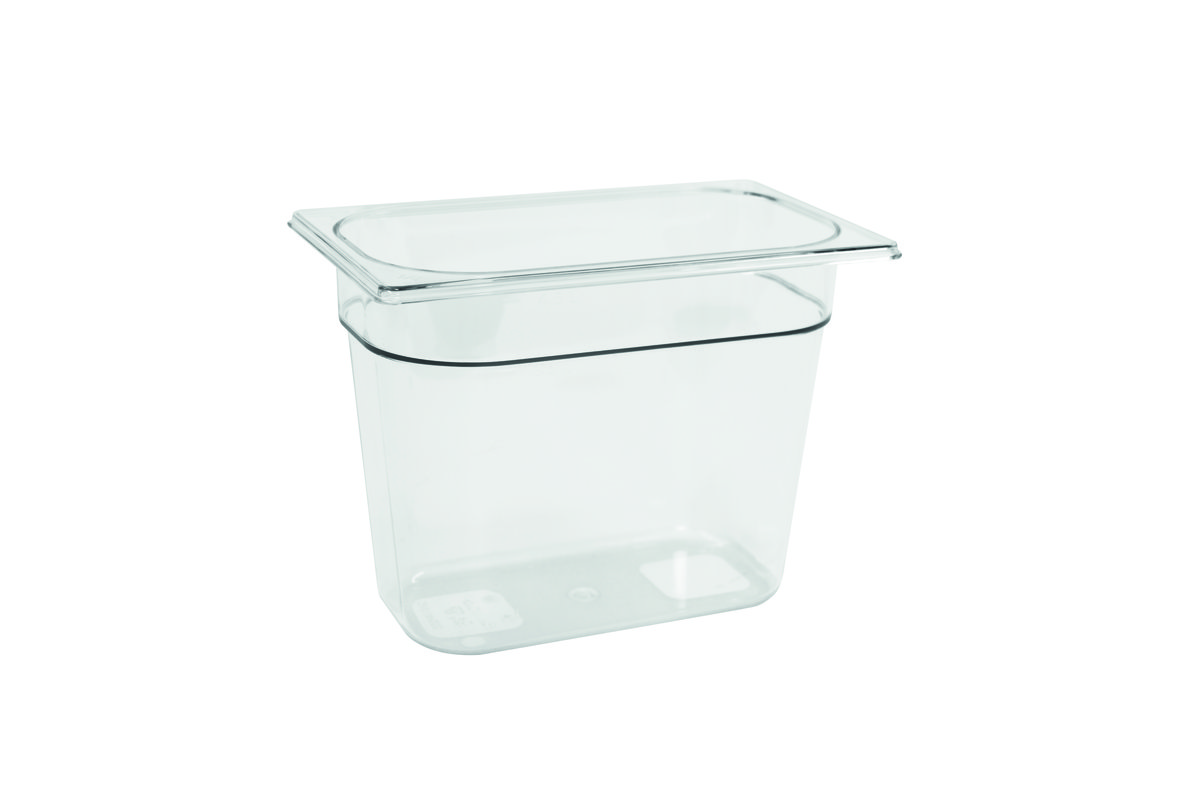 GN 1/4 Behälter, 200 mm, transparent