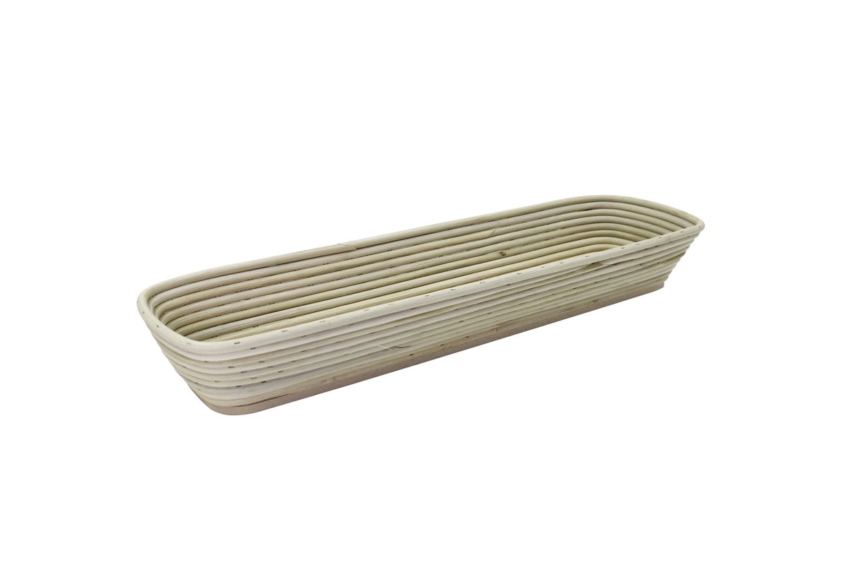 Brotform / Gärkorb lang 600 x 160 mm-Holzboden Brotform / Gärkorb lang 600 x 160 mm-Holzboden
