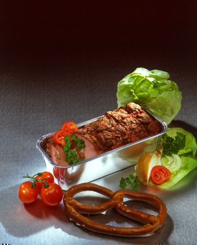 3000 Kastenformen, Alu eckig 1,09 l 6 cm x 10,2 cm x 23 cm