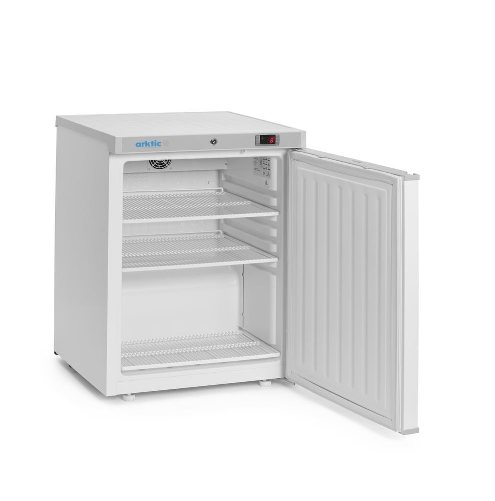Budget Line Kühlschrank in weiß lackiertem Stahlgehäuse, Arktic, Budget Line, Weiß, 230V/124W, 598x623x(H)838mm