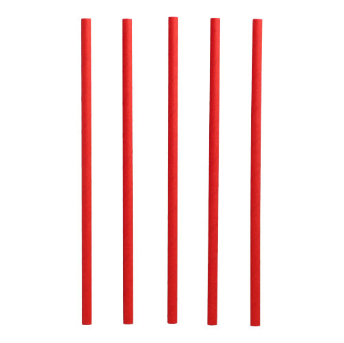 81000 Shake-Halme, Papier Ø 8 mm · 25 cm rot