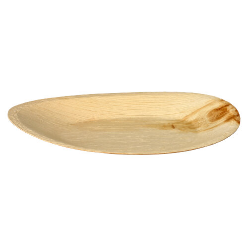 2400 Teller, Palmblatt "pure" oval 32 cm x 18 cm x 3 cm