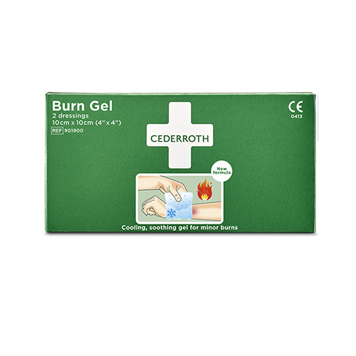 Cederroth Burn Gel Dressing Verband 10 cm x 10 cm