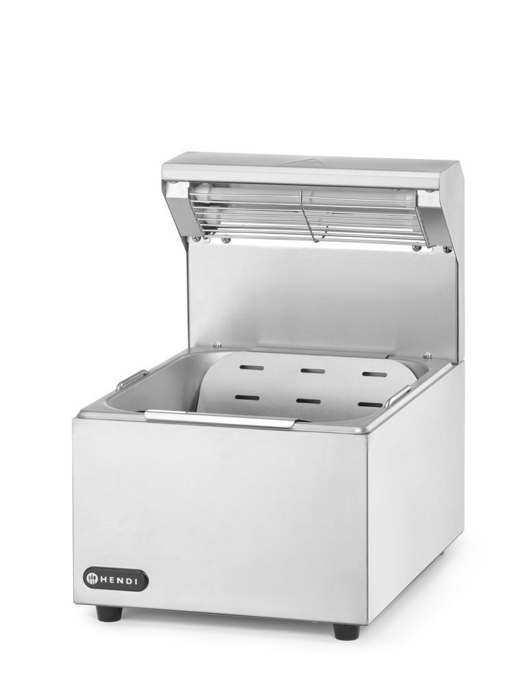 Pommes-frites-Wärmer, GN 1/2, 220-240V/400W, 357x267x(H)376mm