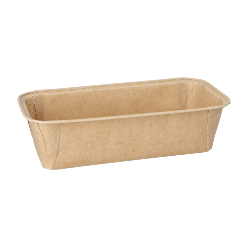 3200 Backformen "pure" eckig 1033 ml 6,1 cm x 10,8 cm x 23 cm braun
