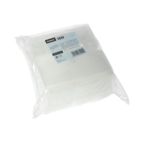 24000 Deckel für Verpackungsbecher, PP eckig 0,6 cm x 8,1 cm x 10,8 cm transparent