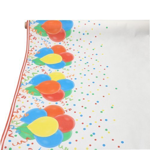 140 Tischdecke, stoffähnlich, Vlies "soft selection plus" 5 m x 1,18 m "Lucky Balloons"