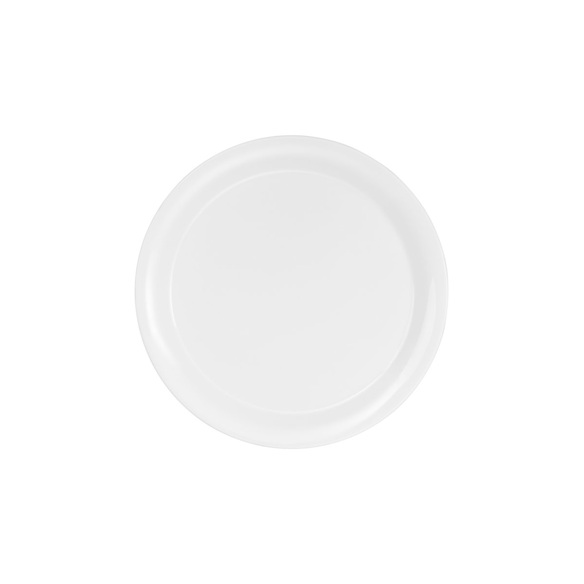 Teller DAY & NIGHT, Ø 26 cm, weiß, Melamin