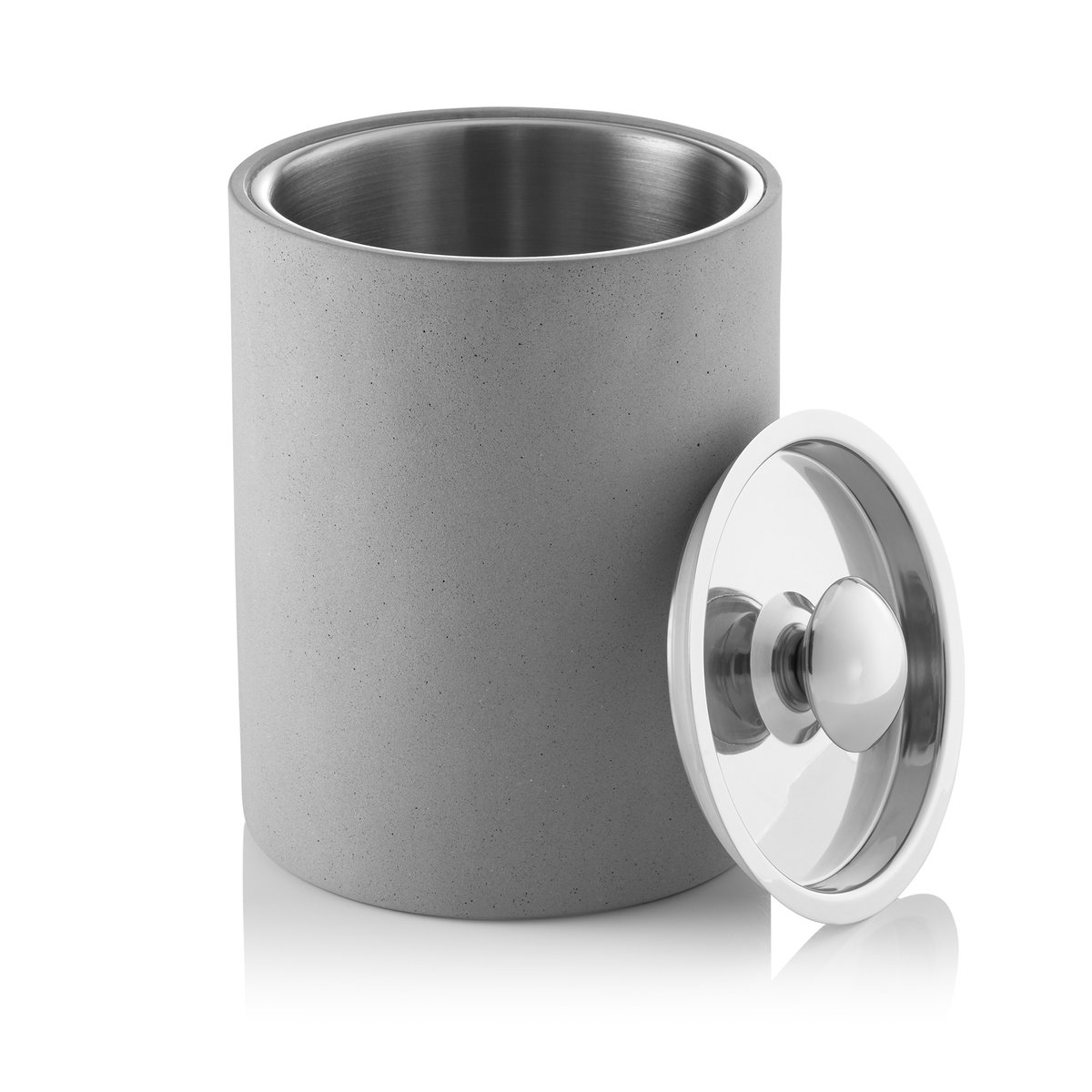 Eiseimer, Ø 15 cm, Höhe 20 cm, Beton Eiseimer, Ø 15 cm, Höhe 20 cm, Beton