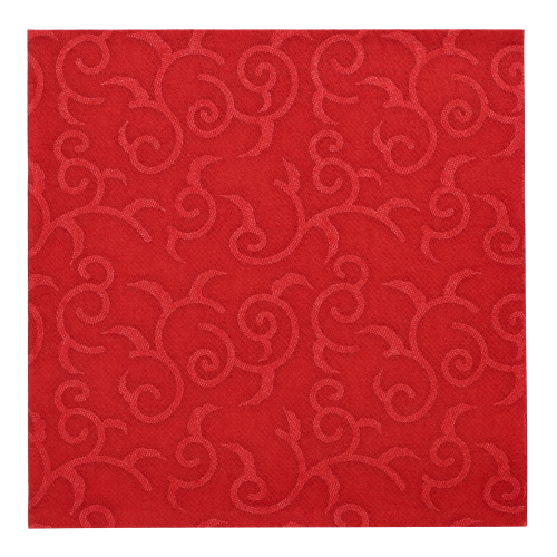 12500 Servietten "ROYAL Collection" 1/4-Falz 40 cm x 40 cm bordeaux "Casali"