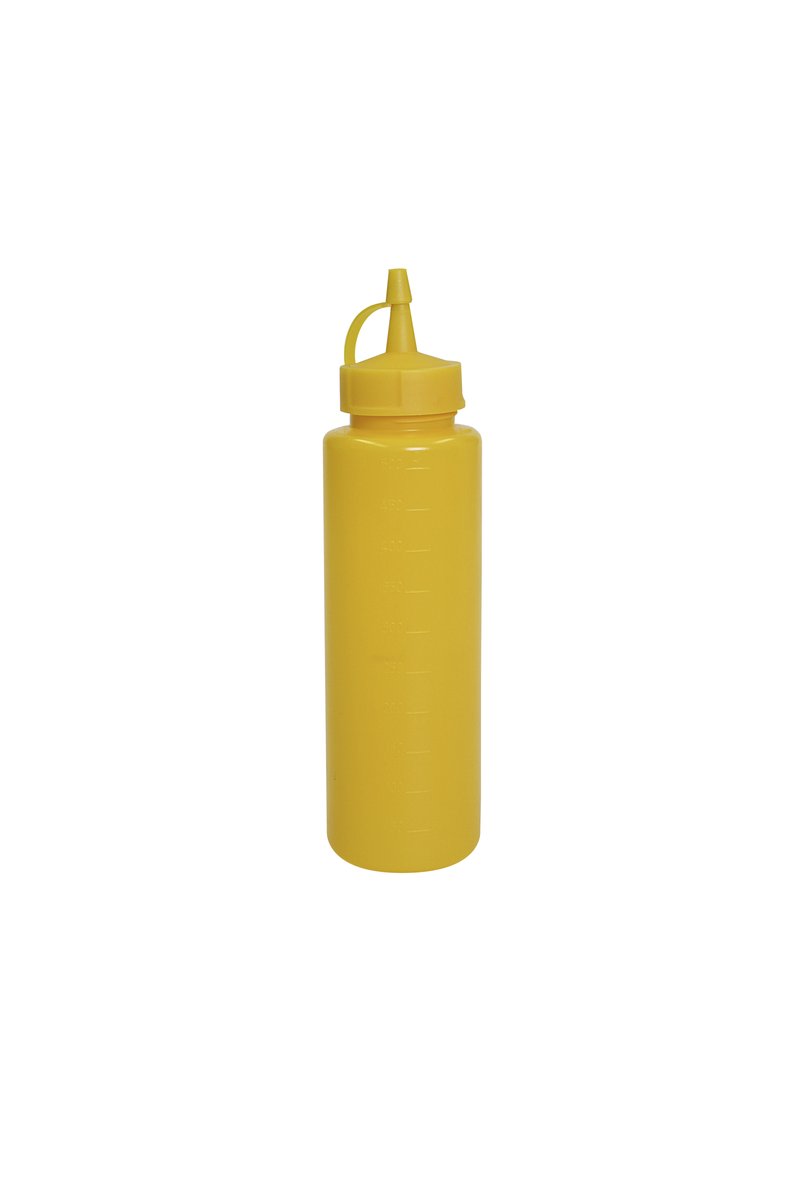 Quetschflaschen, 1-fach Öffnung, Ø: 62 mm, gelb Quetschflaschen, 1-fach Öffnung, Ø: 62 mm, gelb