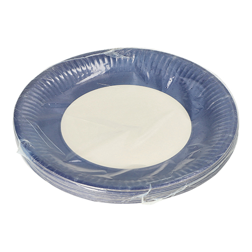 20 Teller, Pappe rund Ø 23 cm dunkelblau 20000 Teller, Pappe rund Ø 23 cm dunkelblau