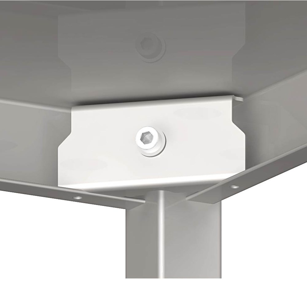 Regal mit glatten Böden, 600x400x1800 mm, Selbstmontage Regal mit glatten Böden, 1400x700x1800 mm, verschweißt