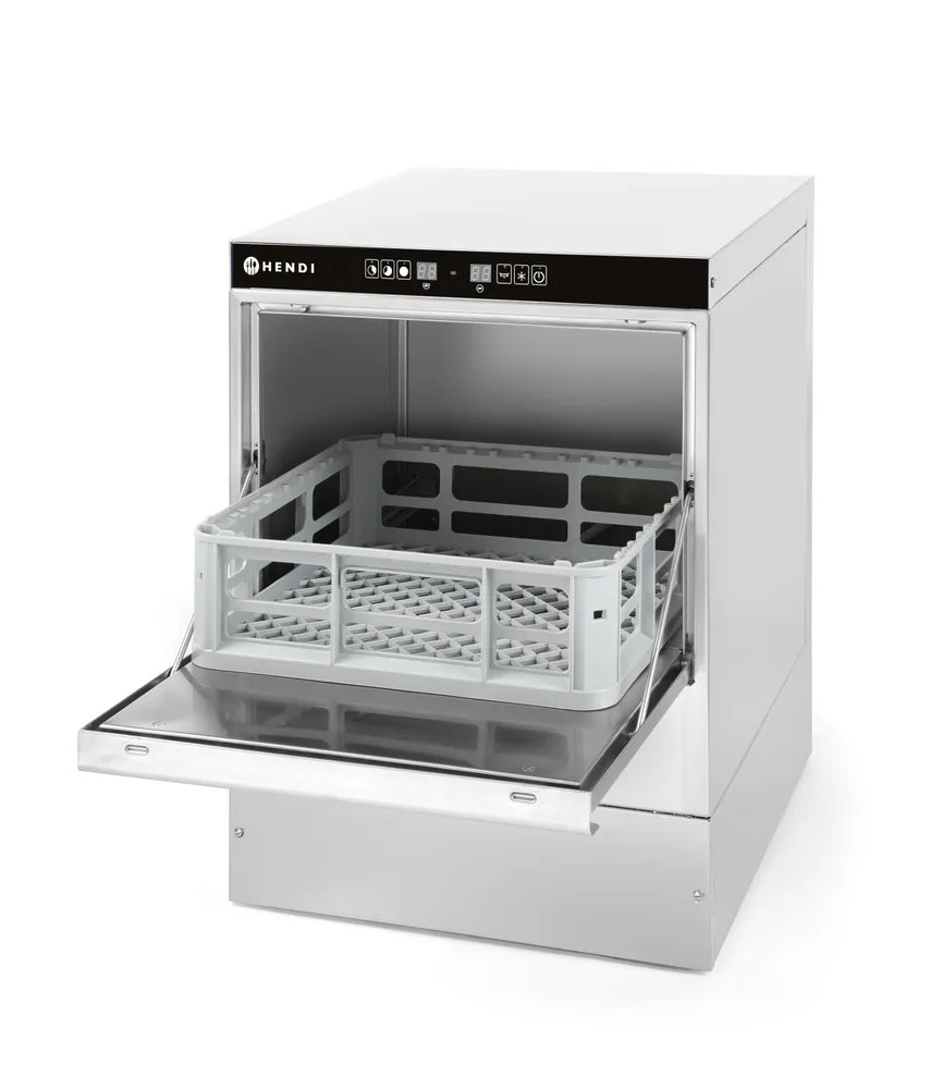 Geschirrspüler 40x40 - elektromechanische Steuerung, mit Laugen- + Spülmittelpumpe, 230V/2800W, 470x510x(H)710mm