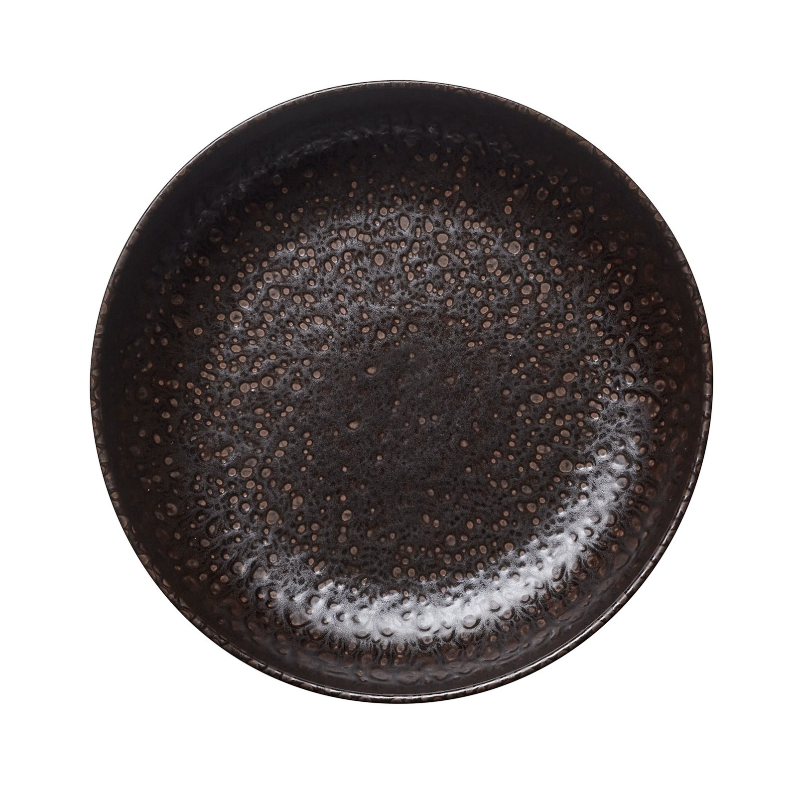 Schale ROCKZZERO, Ø 33 cm, 3 ltr., metallic brown, Steinzeug