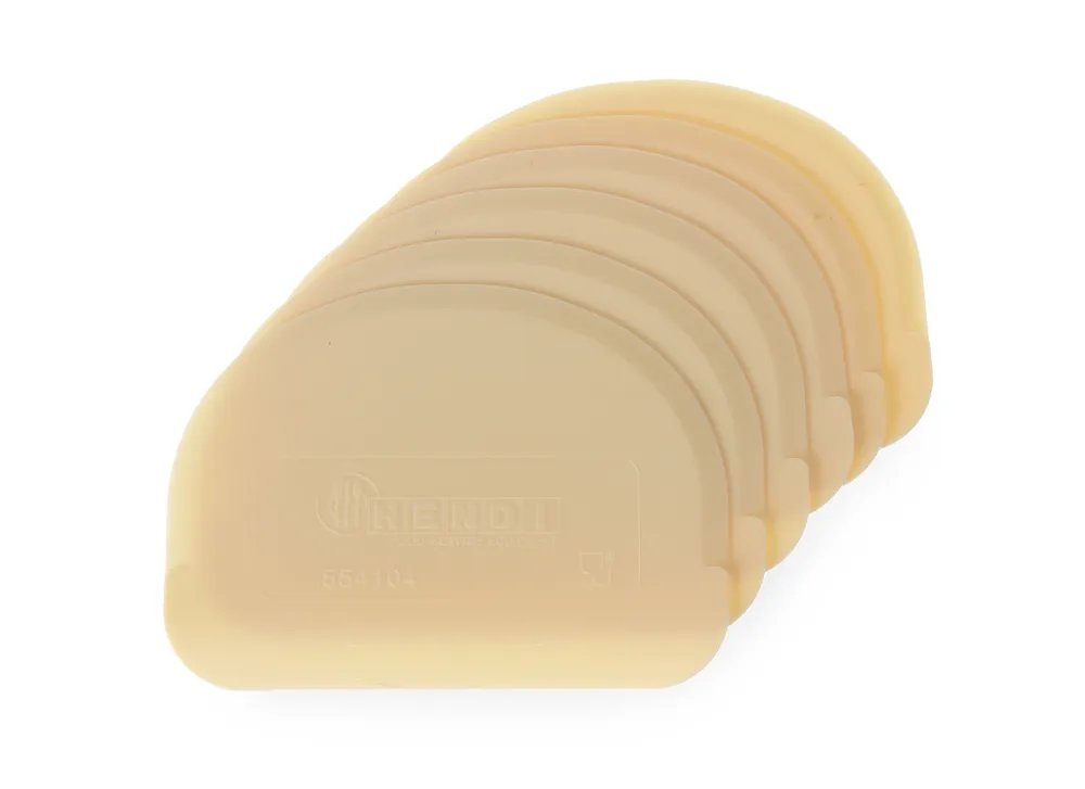 Teigschaber, flexibel - 6 Stk., 6 Stk., 120x88mm