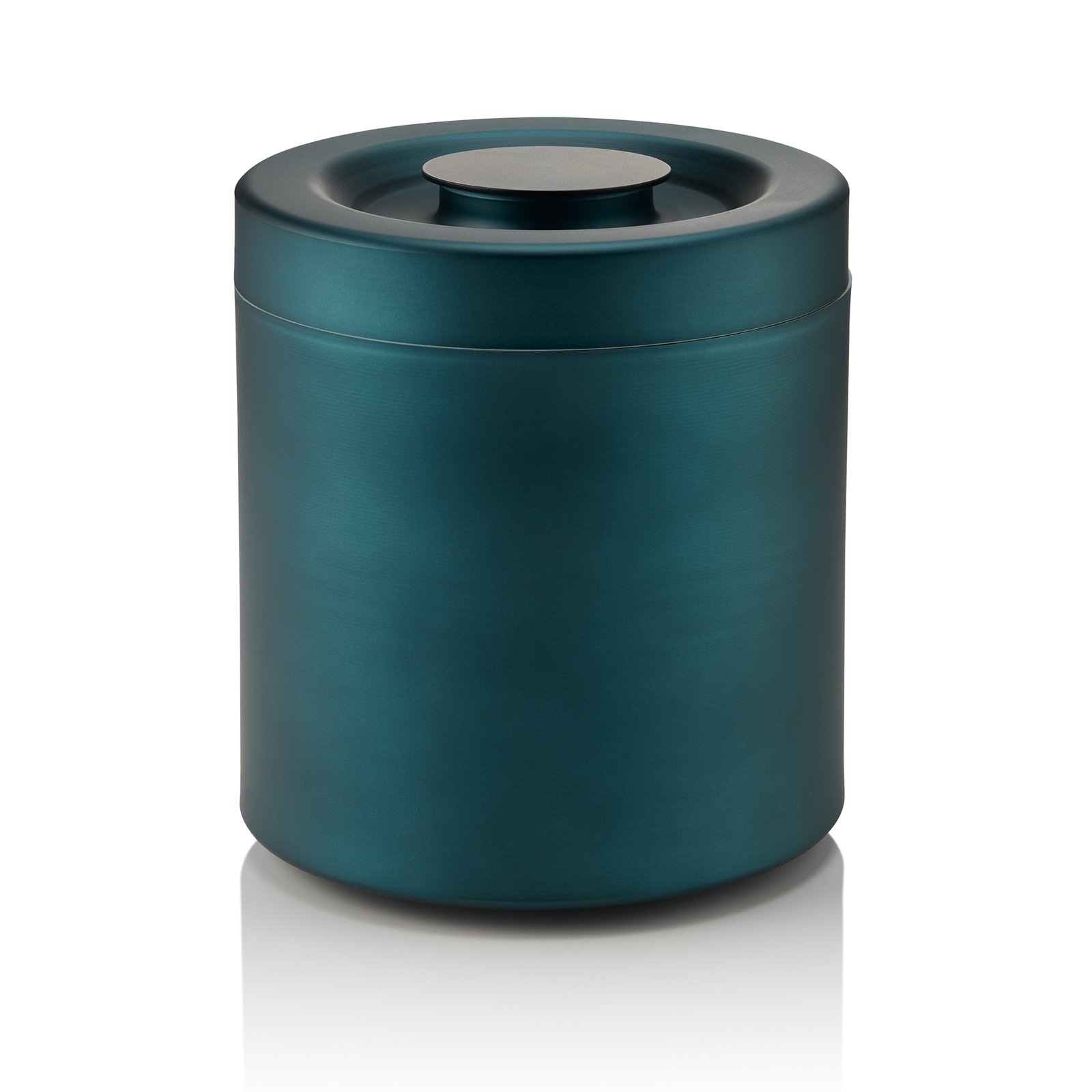 Eisbox NOCTURN, Ø 18,5 cm, Höhe 21 cm, blau matt, Aluminium, Polystyrol Eisbox NOCTURN, Ø 18,5 cm, Höhe 21 cm, blau matt, Aluminium, Polystyrol