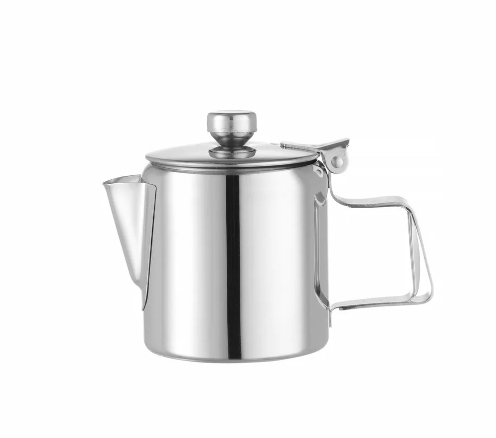 Kaffee-/Teekanne mit Klappdeckel, 0,2L, ⌀74x(H)95mm Kaffee-/Teekanne mit Klappdeckel, 0,2L, ⌀74x(H)95mm