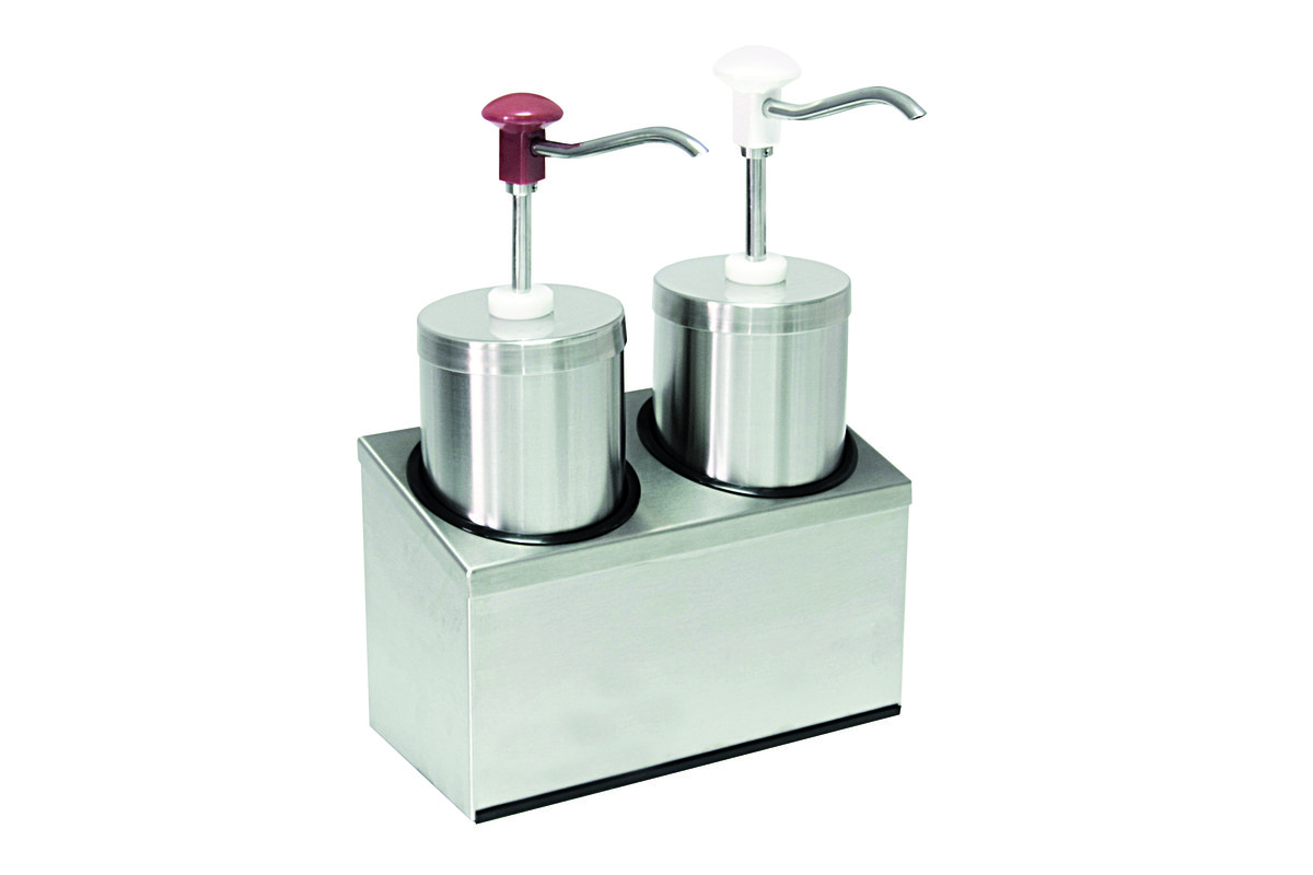 Druckknopf Dosierspender - 2 x 2 Liter