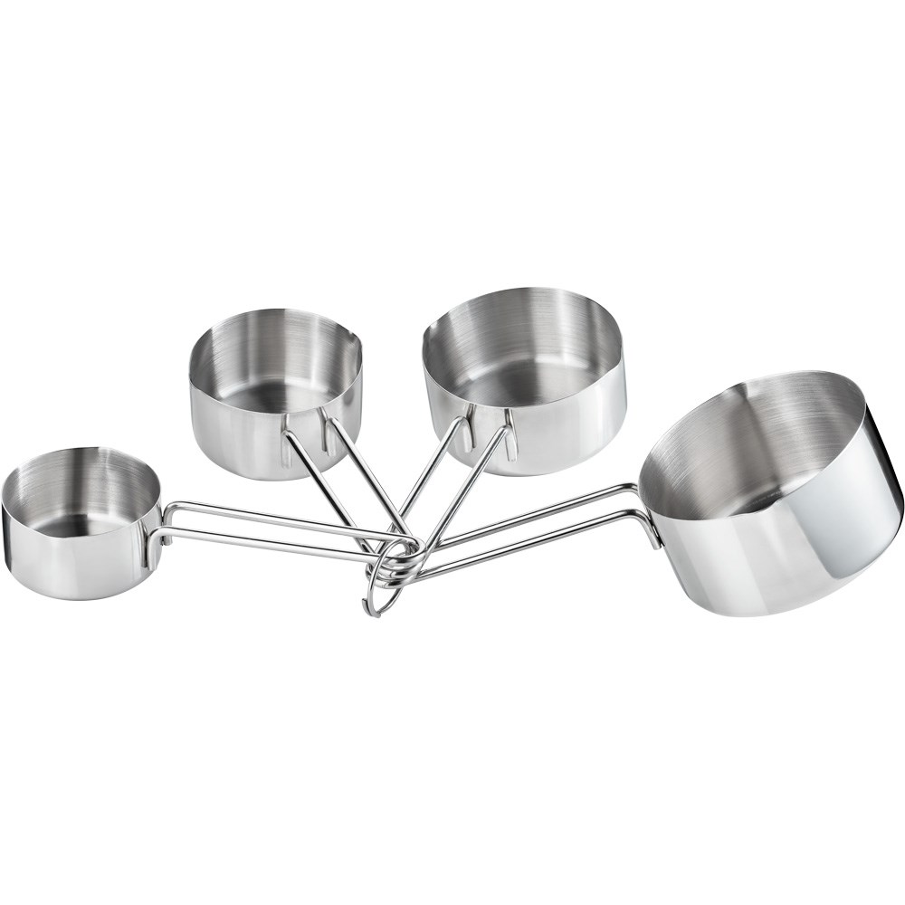 Messlöffelsatz 4-teilig, 0,06 bis 0,25 Liter Messlöffelsatz 4-teilig, 0,06 bis 0,25 Liter