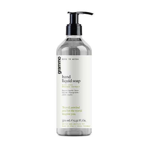 1080 Flüssigseife 370 ml "grammo" mit biologischem Aloe Vera-Extrakt im Pumpspender