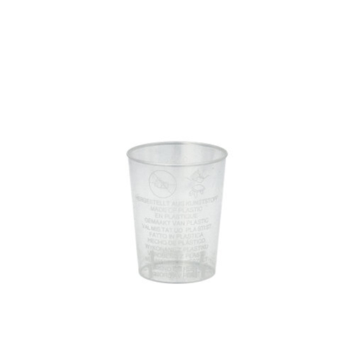 38400 Gläser für Schnaps, PS 4 cl Ø 4,2 cm · 5,2 cm glasklar