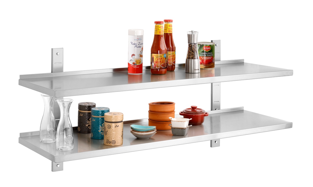 Wandbord 1200x355x27, CNS Wandbord 1200x355x27, CNS