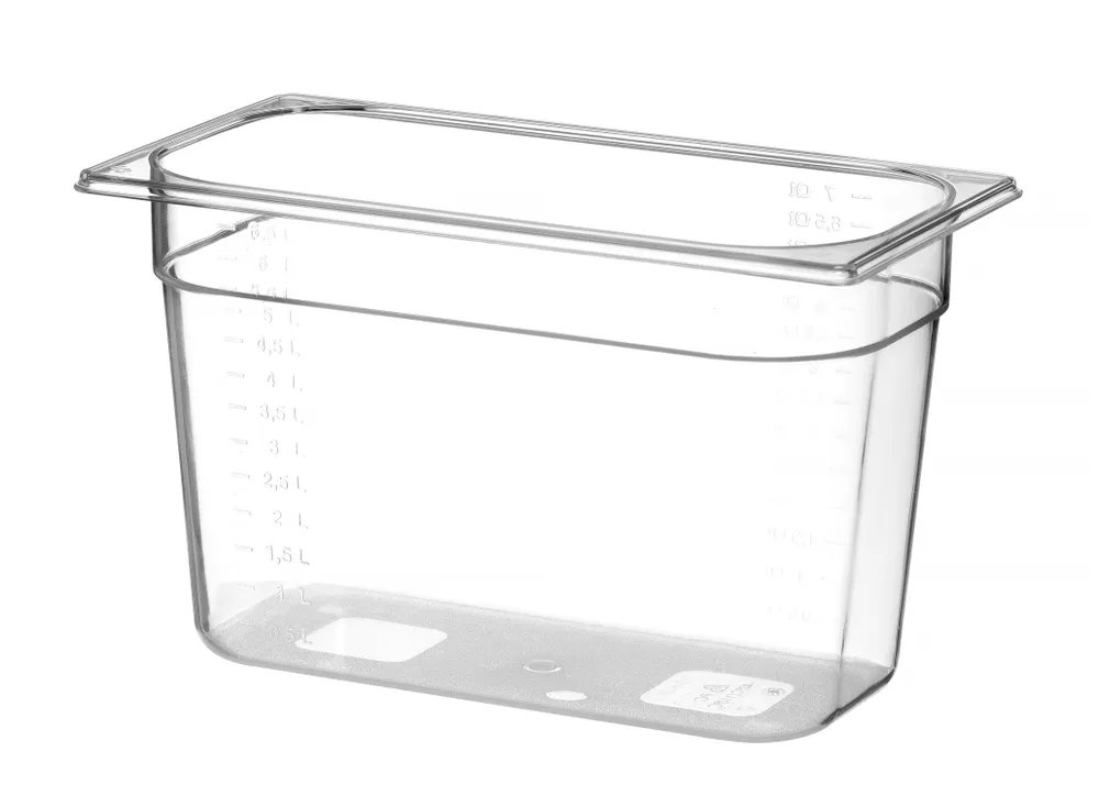 Gastronorm-Behälter 1/3, Profi Line, GN 1/3, 7,8L, Transparent, 325x176x(H)200mm Gastronorm-Behälter 1/3, Profi Line, GN 1/3, 7,8L, Transparent, 325x176x(H)200mm