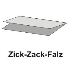 80000 Blatt Handtuchpapier V-Falz 23 cm x 25 cm natur Zick Zack, 1-lagig