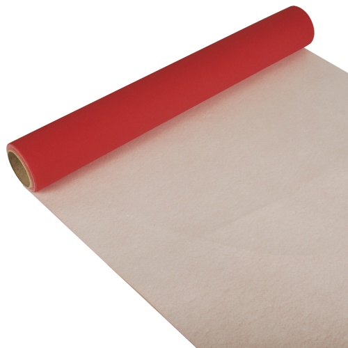 576 Tischläufer, Tissue "ROYAL Collection" 3 m x 40 cm rot