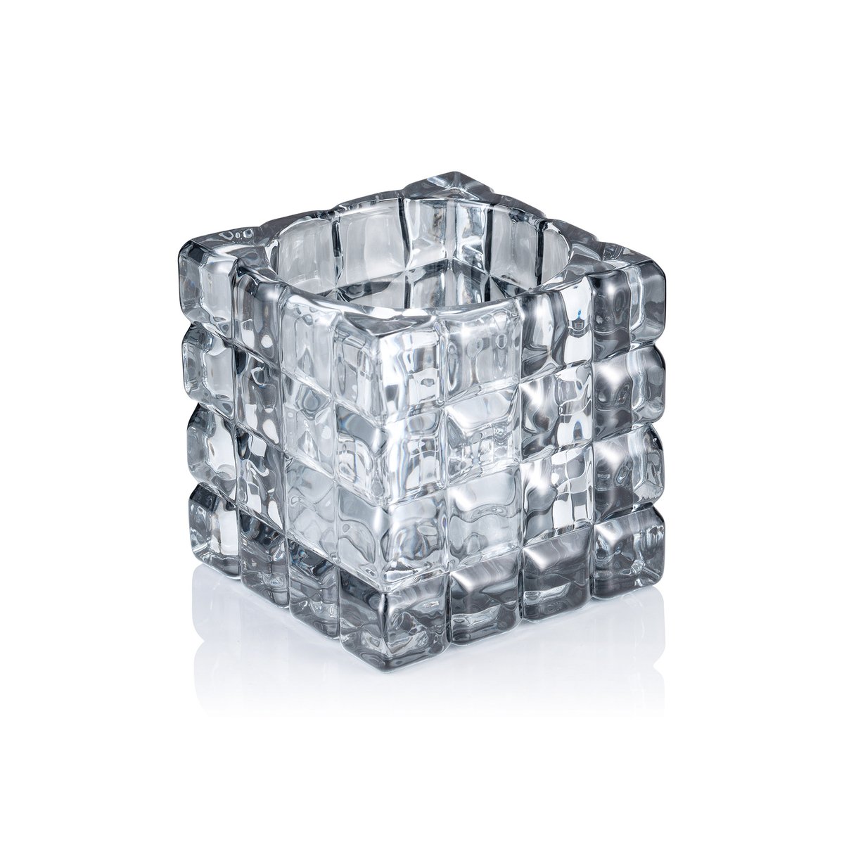 Cube Smoke Grey YUYU, 9 x 9 x 9 cm