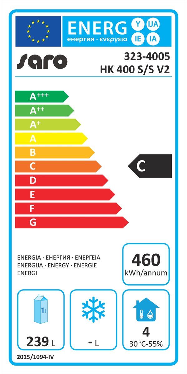 Lagerkühlschrank-Edelstahl,ModellHK400S/S Lagerkühlschrank-Edelstahl,ModellHK400S/S
