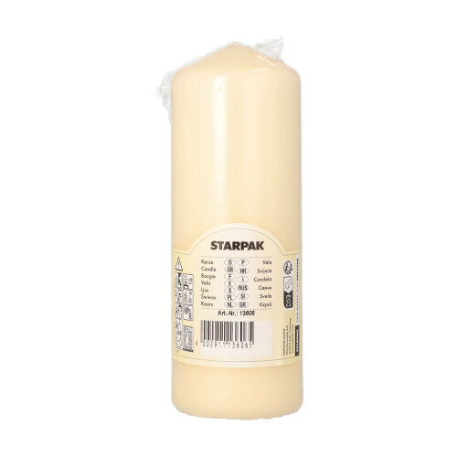 1 Stumpenkerze Ø 60 mm · 165 mm creme 1100 Stumpenkerze Ø 60 mm · 165 mm creme