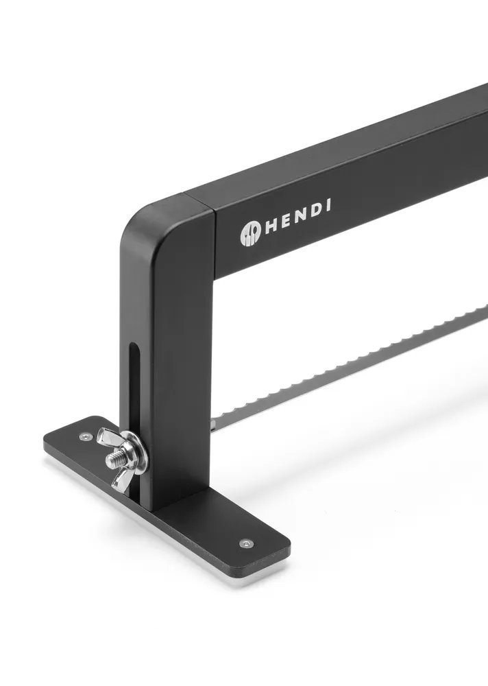 Säge für Biskuitkuchen, 620x120x(H)130mm Säge für Biskuitkuchen, 620x120x(H)130mm