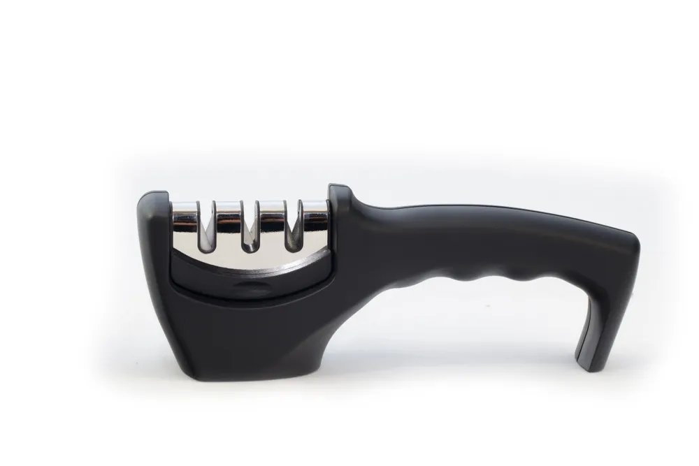 Messerschärfer, Schwarz, 200x46x(H)75mm