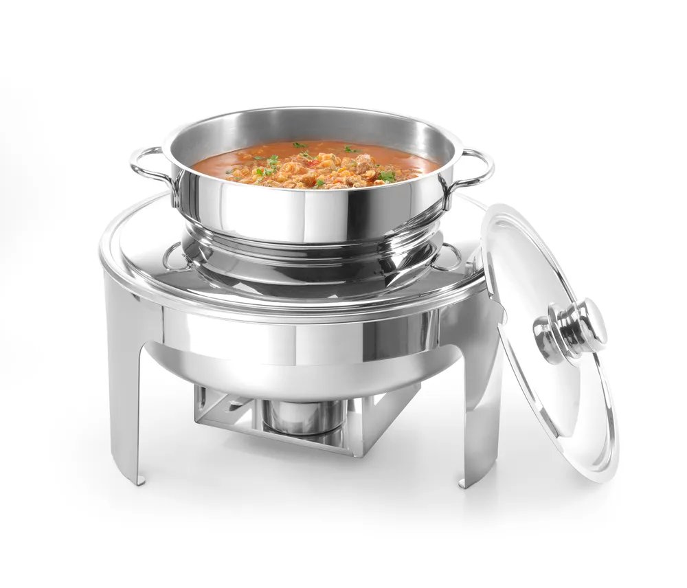 Suppen Chafing Dish, Spiegelglanz, Profi Line, 10L, ⌀420x(H)380mm Suppen Chafing Dish, Spiegelglanz, Profi Line, 10L, ⌀420x(H)380mm