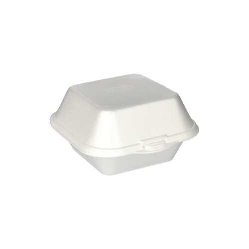9000 Hamburger-Boxen mit Klappdeckel, XPS 7,5 cm x 12 cm x 12 cm weiss