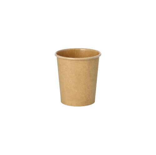 29000 Portionsbecher, Pappe 120 ml Ø 6 cm · 6,6 cm braun