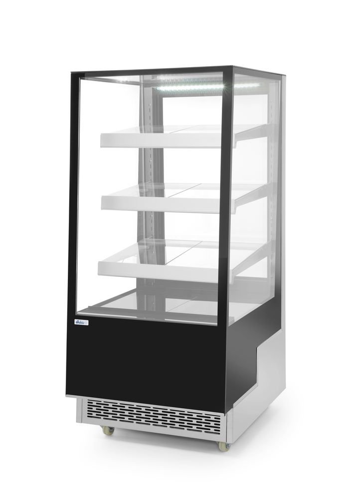 Kühlvitrine mit 3 geneigten Regalen, Arktic, 300L, 230V/480W, 650x833x(H)1460mm