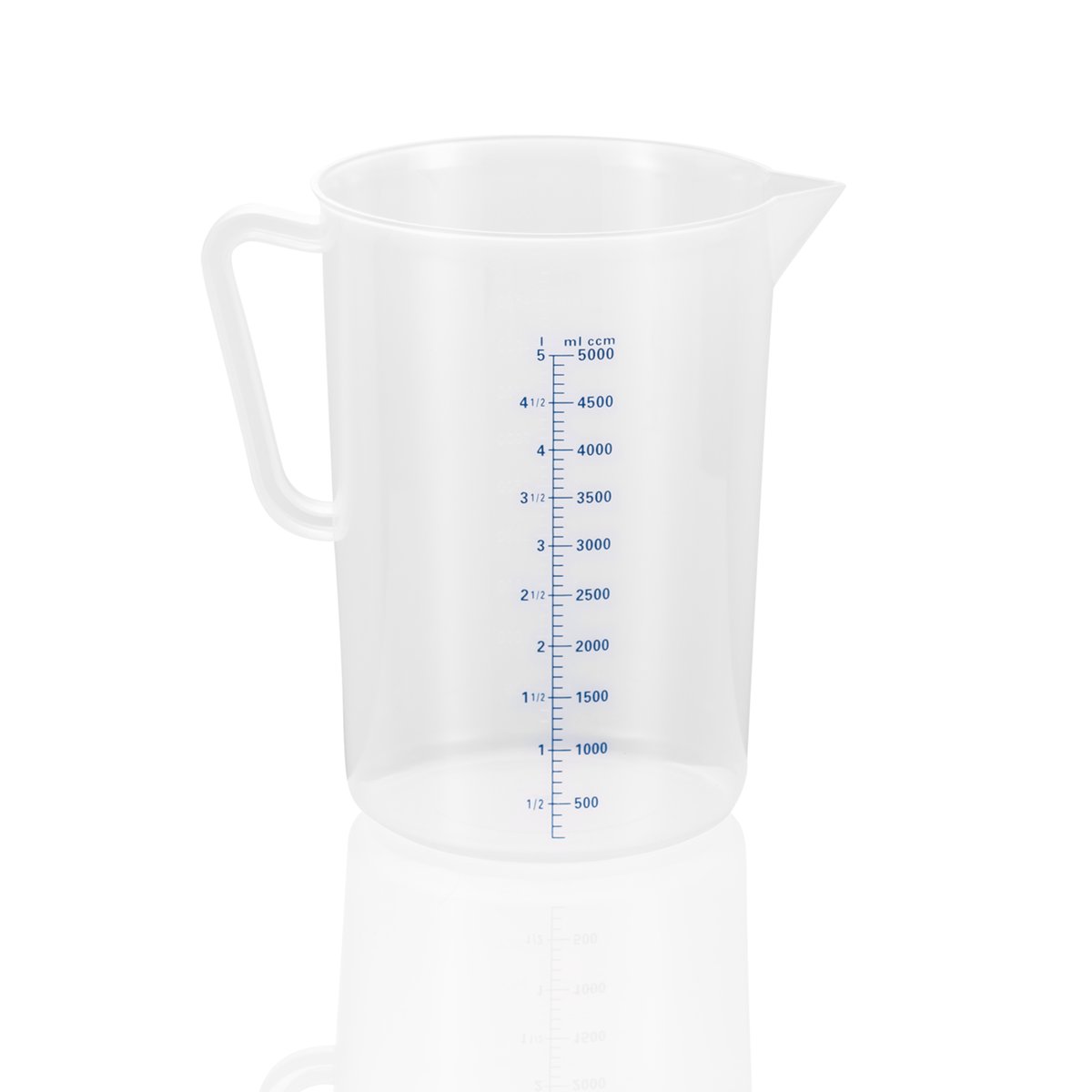 Messbecher 5 L, Ø 19,6 cm, (H) 27 cm