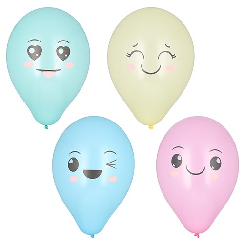 8 Luftballons Ø 25 cm farbig sortiert "Kawaii" 26880 Luftballons Ø 25 cm farbig sortiert "Kawaii"