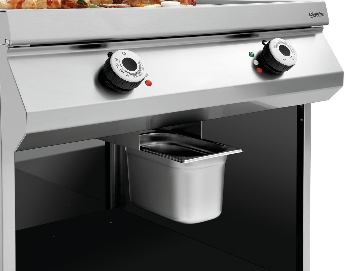 Elektro-Griddleplatte, 1/2+1/2, OU Elektro-Griddleplatte, 1/2+1/2, OU