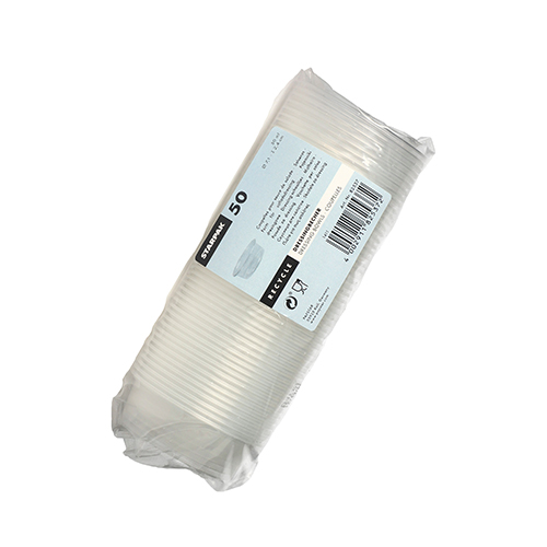 1000 Dressingbecher, PP rund 50 ml Ø 7,1 cm · 2,4 cm transparent