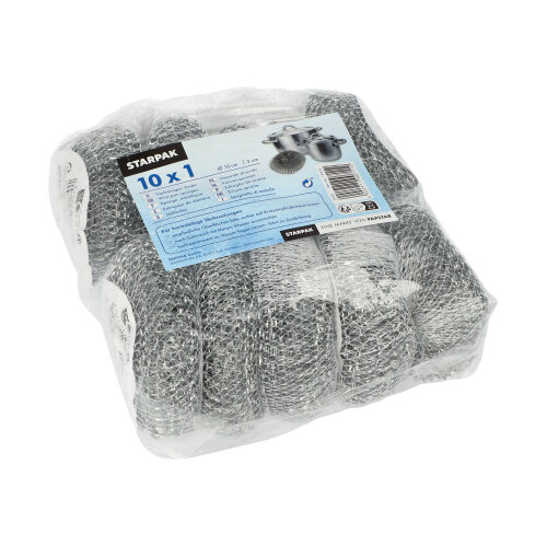1 Topfreiniger, Draht rund Ø 10 cm · 3 cm , kratzend 3240 Topfreiniger, Draht rund Ø 10 cm · 3 cm , kratzend