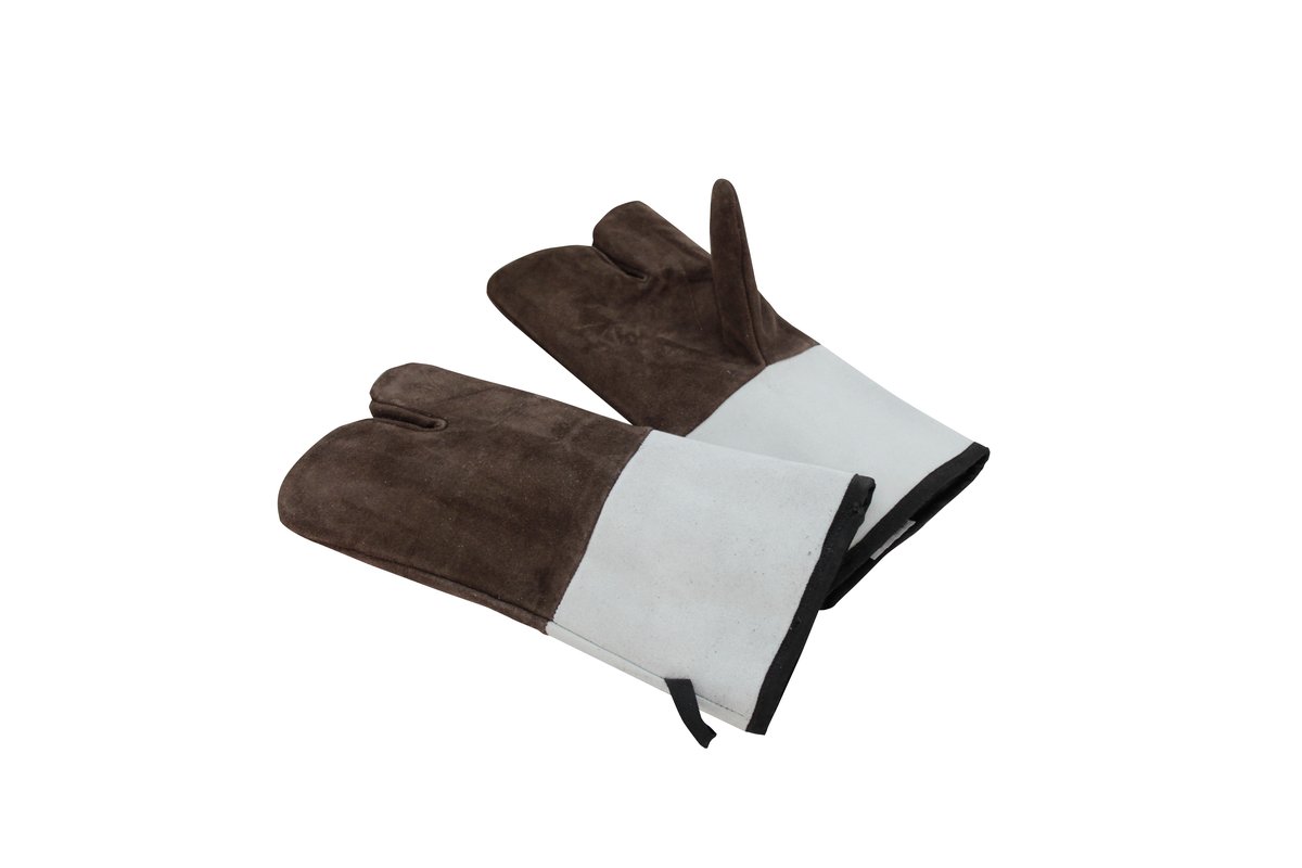 Leder Backhandschuhe 3-Finger