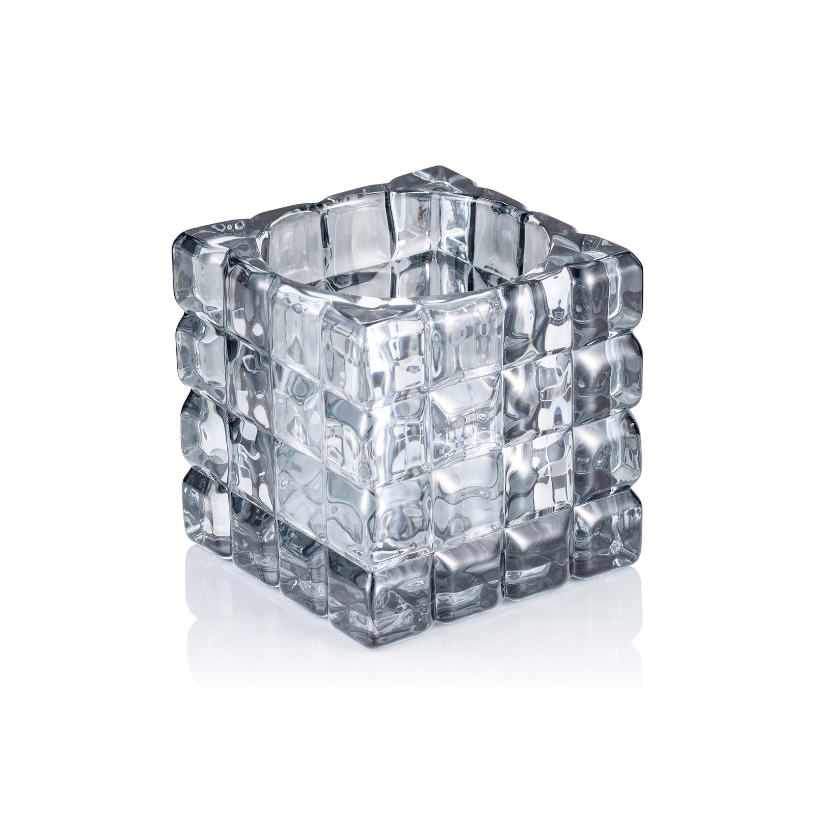 Cube Smoke Grey YUYU, 9 x 9 x 9 cm