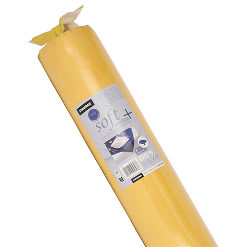 48 Tischdecke, stoffähnlich, Vlies "soft selection plus" 25 m x 1,18 m gelb