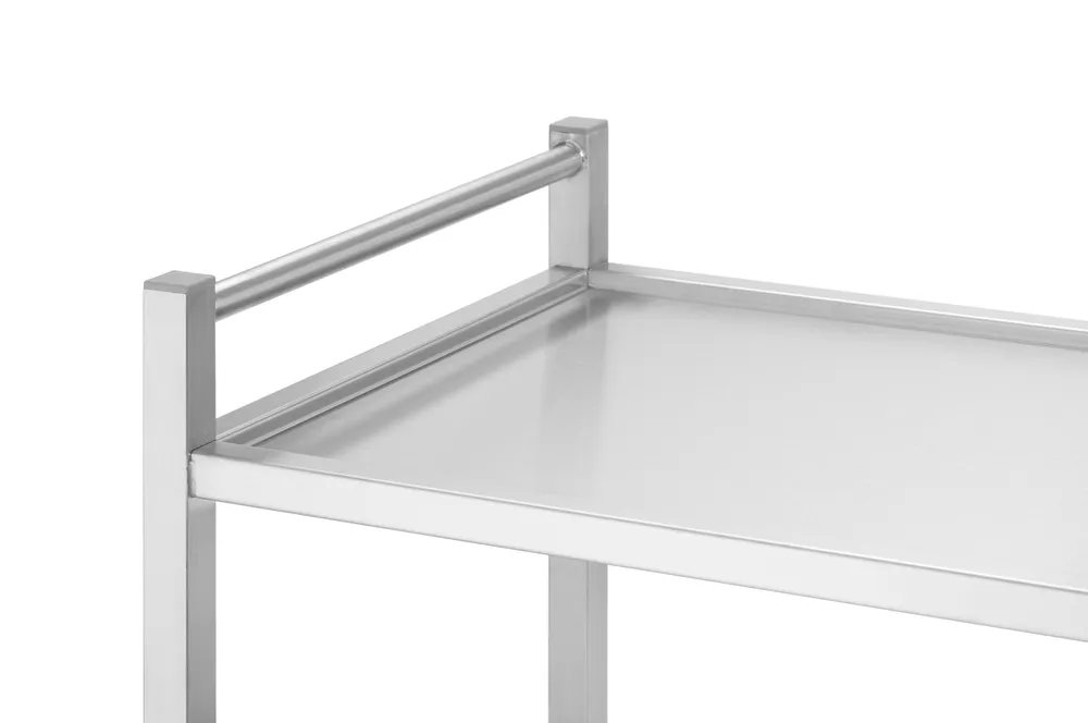 Servierwagen, geschweißt, Profi Line, 800x500x(H)850mm Servierwagen, geschweißt, Profi Line, 800x500x(H)850mm